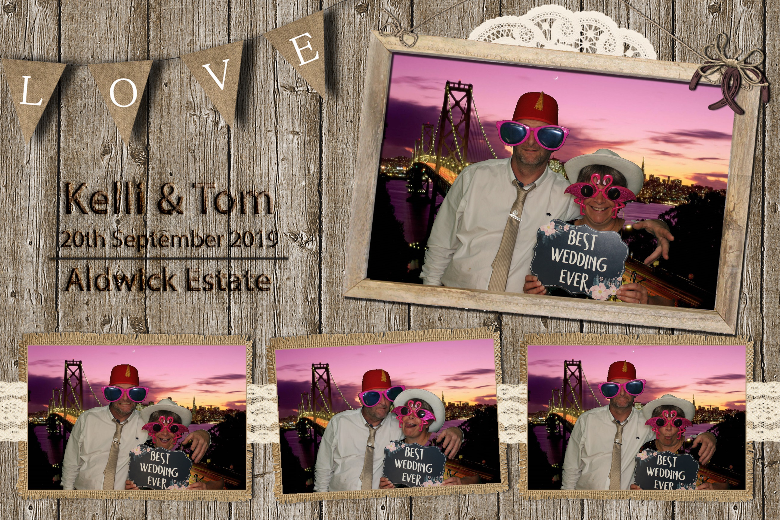 Kelli & Tom's Wedding | View more photos from the event at images.mobile-photo-booth.com/u/MobilePhotoBoothUK/Kelli-Toms-Wedding